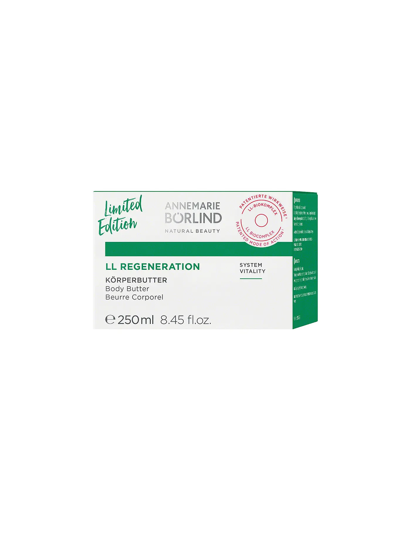 ANNEMARIE BÖRLIND | LL REGENERATION Körperbutter 250ml | 